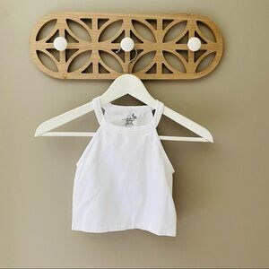 Free People Crop Top White Sz XS/S